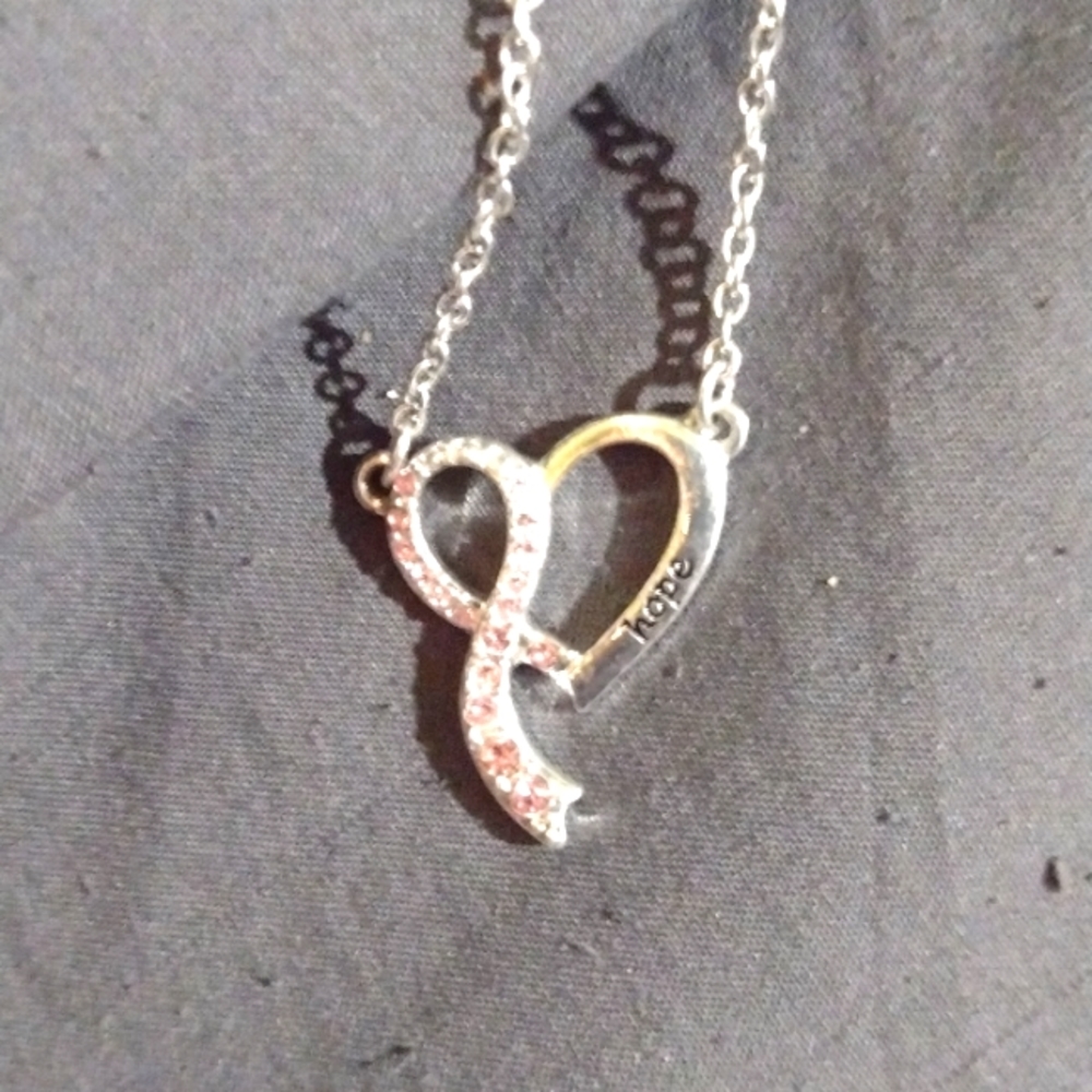 breast cancer awareness neckklace